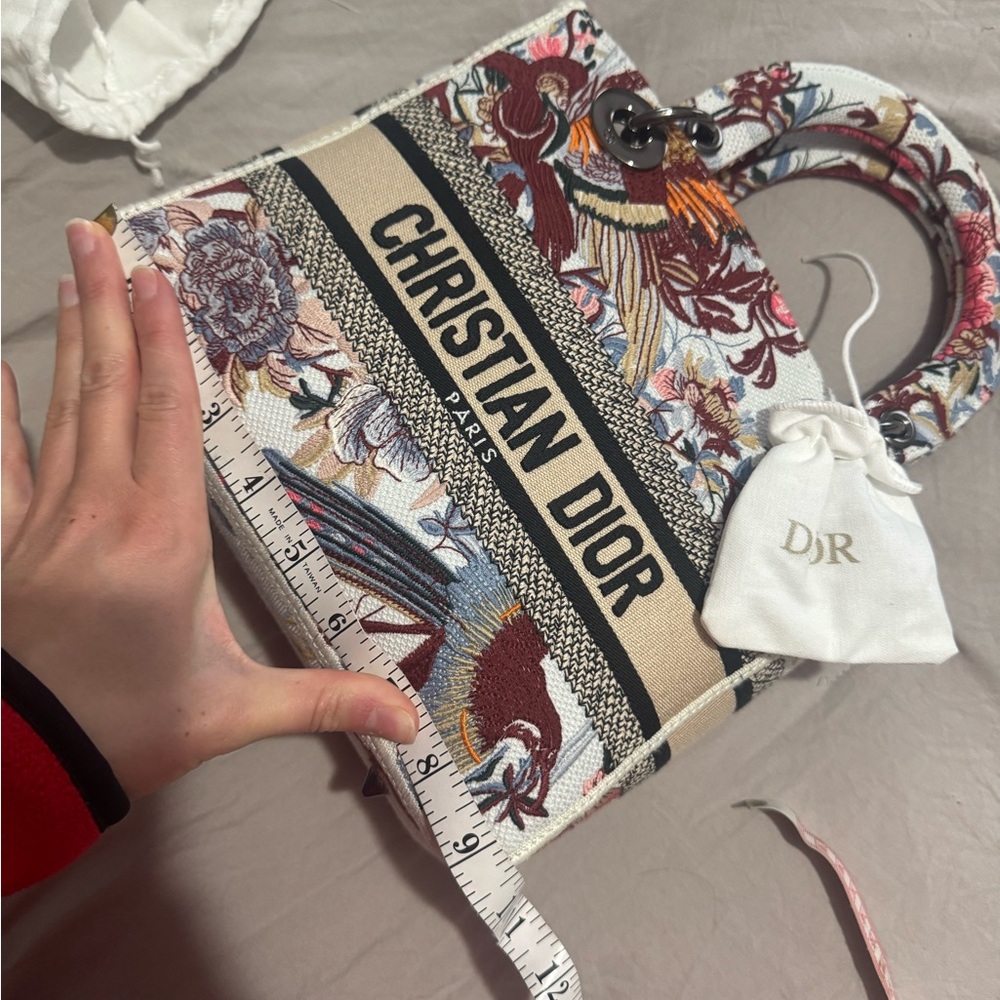 Dior Multicolor Embroidered Bag - Picture 6 of 7